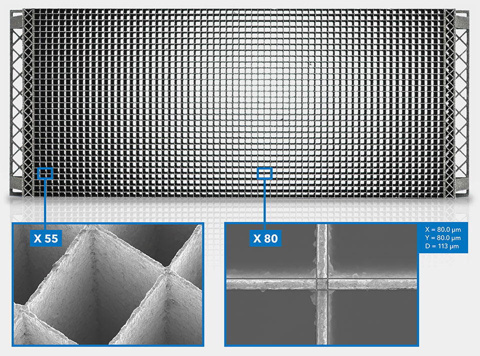2D anti-scatter grid